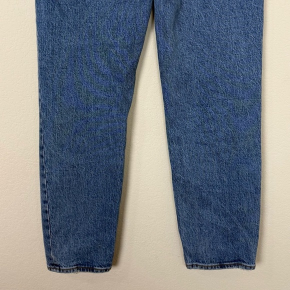 Abercrombie & Fitch Curve Love The Dad High Rise Jean Button Fly Crossover Waist - Picture 8 of 13